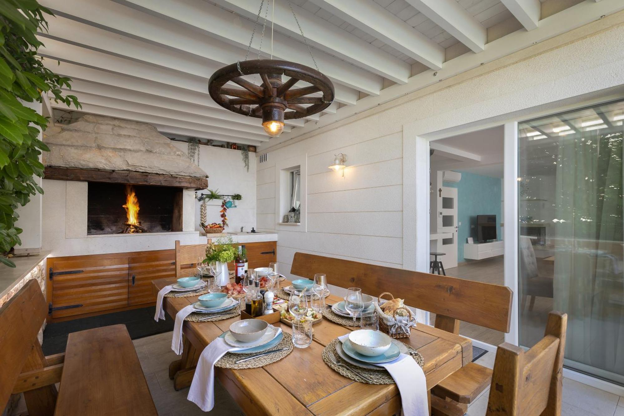 Villa Luka มาคาร์สกา ภายนอก รูปภาพ